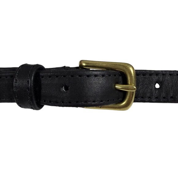 Vintage COACH Black Leather Wendie Swinger Crossbody Purse Bag 9031 + Hang Tag - Picture 10 of 14